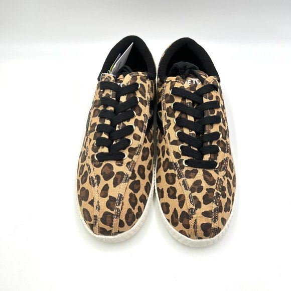Tretorn Womens Size 8.5 Leopard‎ Cheetah Animal Print Casual Sneakers Shoes - Picture 2 of 13
